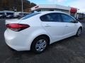 2018 Clear White Kia Forte LX  photo #2