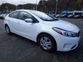 2018 Clear White Kia Forte LX  photo #8