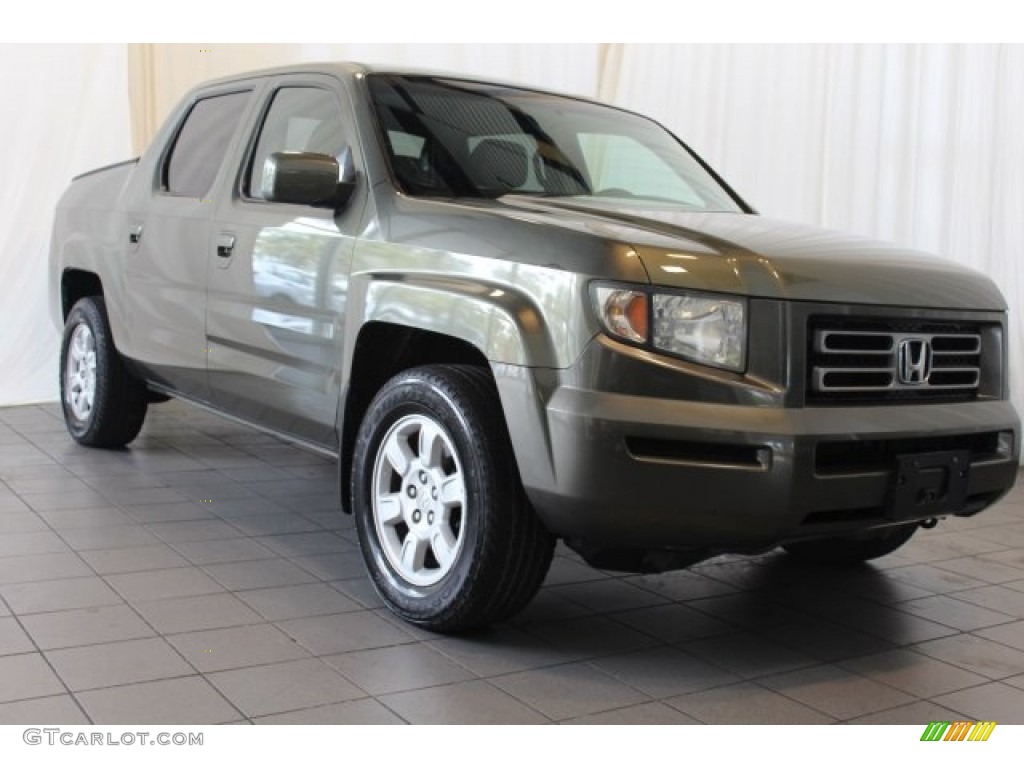 2006 Ridgeline RTS - Amazon Green Metallic / Gray photo #2