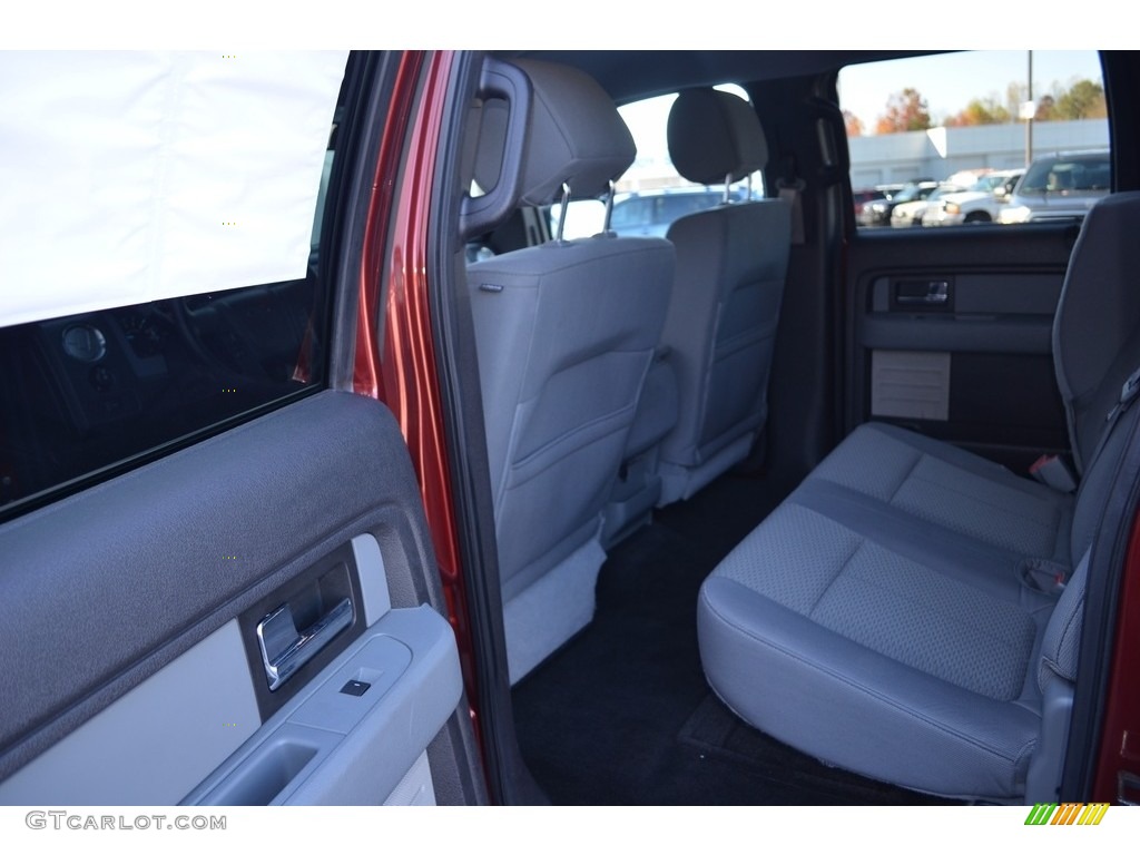 2014 F150 XLT SuperCrew - Sunset / Steel Grey photo #13
