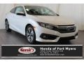 2018 White Orchid Pearl Honda Civic EX-T Coupe  photo #1