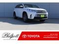 2018 Blizzard White Pearl Toyota Highlander XLE  photo #1