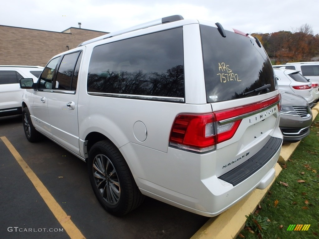2017 Navigator L Select 4x4 - White Platinum / Ebony photo #2