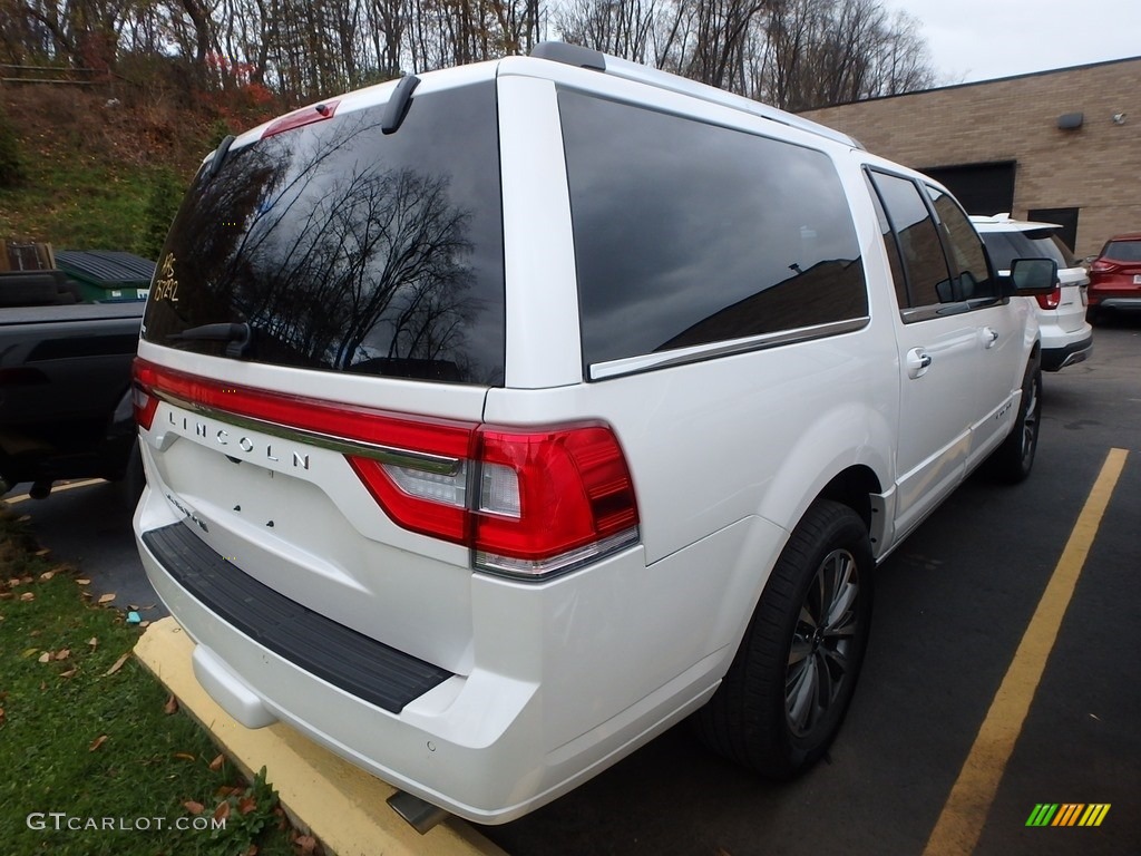 2017 Navigator L Select 4x4 - White Platinum / Ebony photo #4