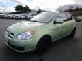 2010 Apple Green Hyundai Accent GS 3 Door  photo #3