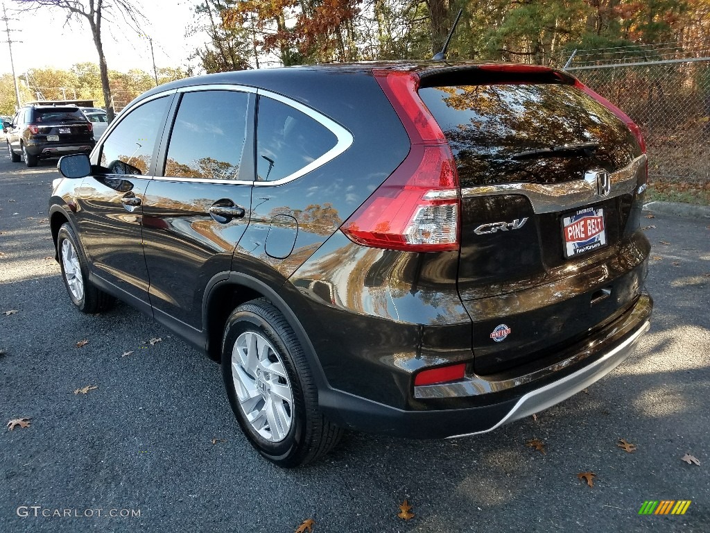 2016 CR-V EX AWD - Urban Titanium Metallic / Black photo #5