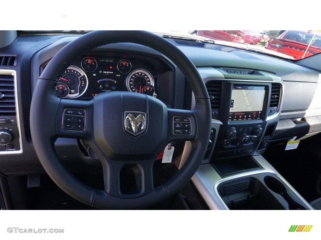 2018 1500 Harvest Edition Crew Cab - Brilliant Black Crystal Pearl / Black/Diesel Gray photo #10