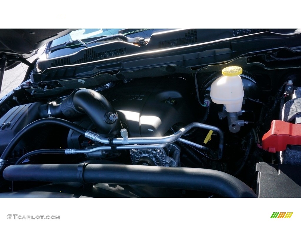 2018 1500 Harvest Edition Crew Cab - Brilliant Black Crystal Pearl / Black/Diesel Gray photo #13