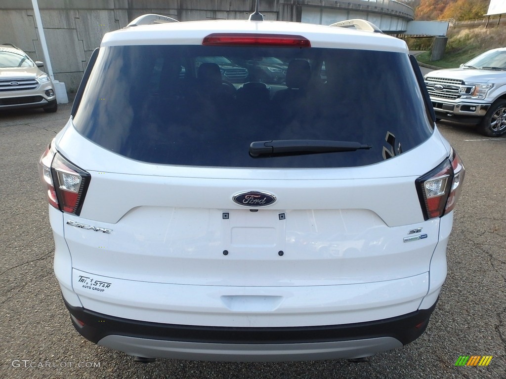 2018 Escape SE 4WD - Oxford White / Charcoal Black photo #3