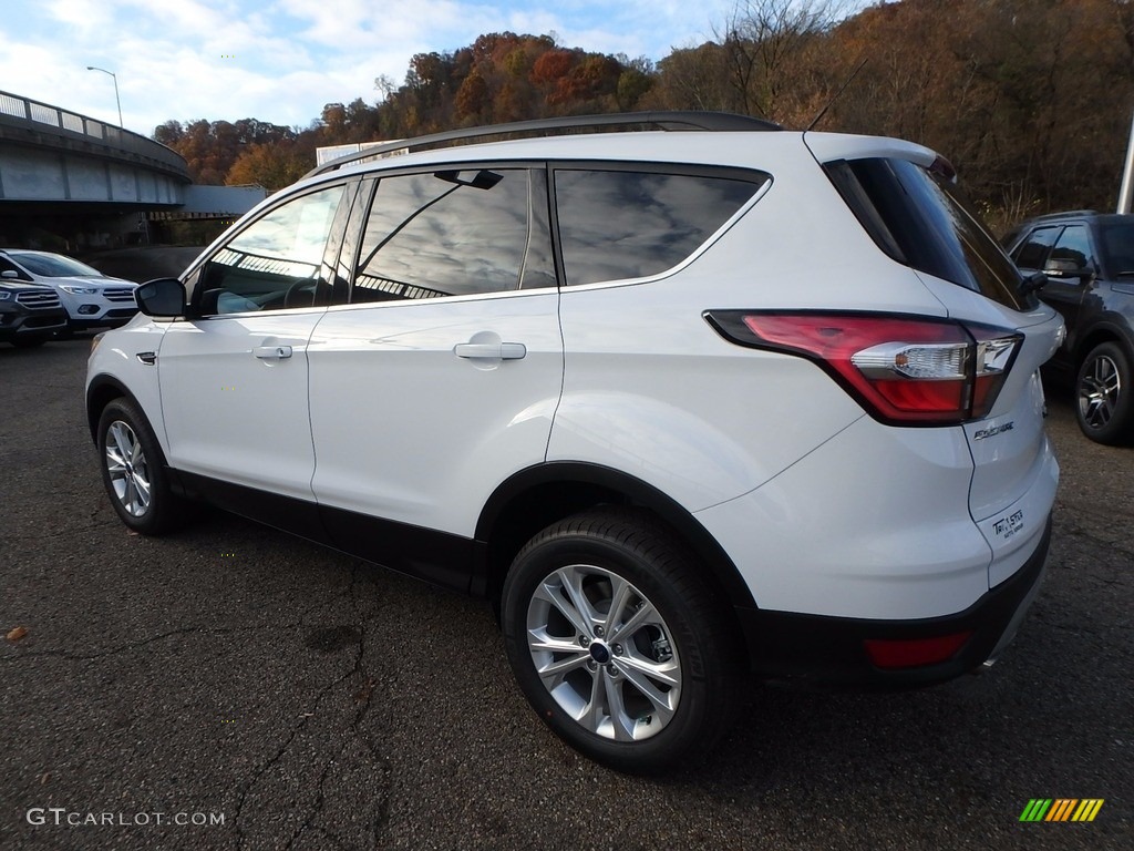 2018 Escape SE 4WD - Oxford White / Charcoal Black photo #5