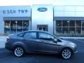 2014 Storm Gray Ford Fiesta SE Sedan  photo #1