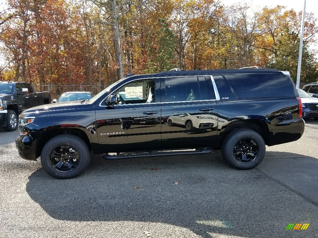 Black 2018 Chevrolet Suburban LT 4WD Exterior Photo #123842151