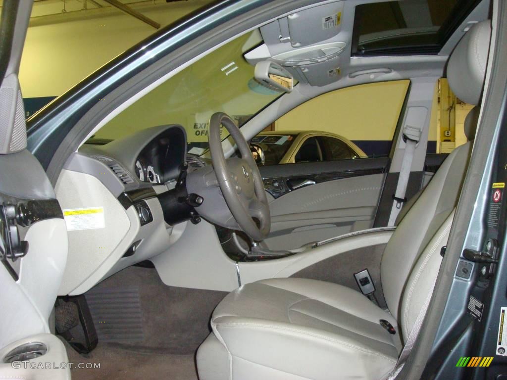 2007 E 350 4Matic Sedan - Flint Grey Metallic / Ash photo #12