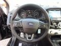 Charcoal Black Steering Wheel Photo for 2018 Ford Focus #123843546