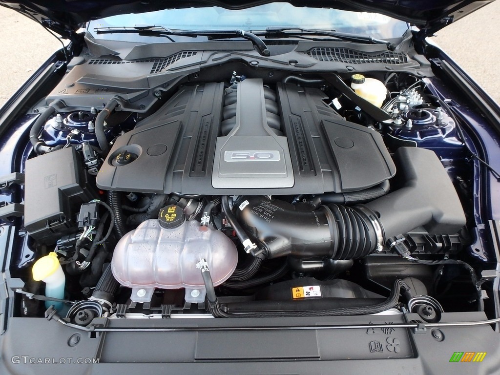 2018 Ford Mustang GT Premium Fastback 5.0 Liter DOHC 32-Valve Ti-VCT V8 Engine Photo #123843735