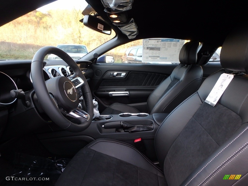 Ebony w/Alcantara Interior 2018 Ford Mustang GT Premium Fastback Photo #123843786