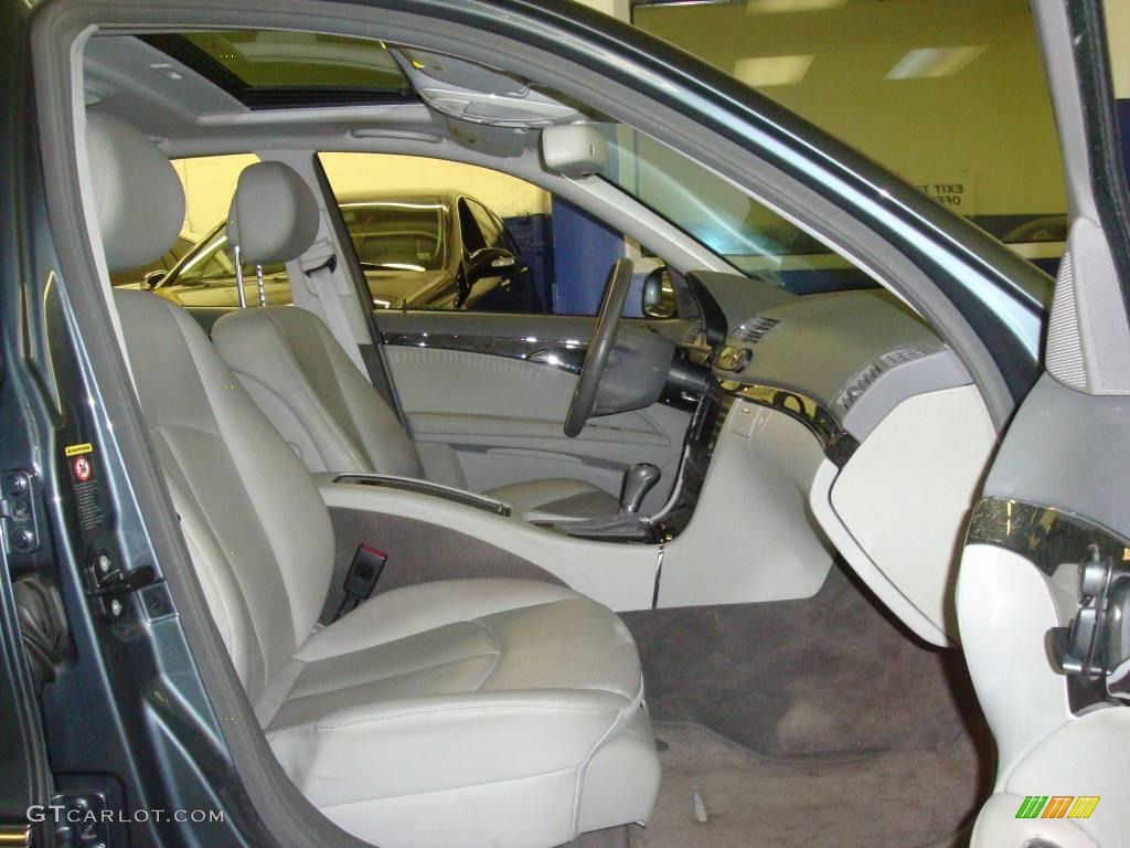 2007 E 350 4Matic Sedan - Flint Grey Metallic / Ash photo #20