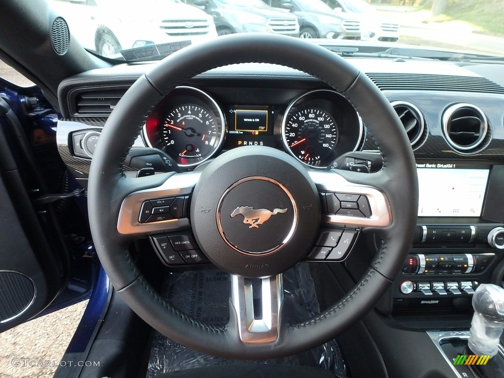 2018 Ford Mustang GT Premium Fastback Ebony w/Alcantara Steering Wheel Photo #123843888