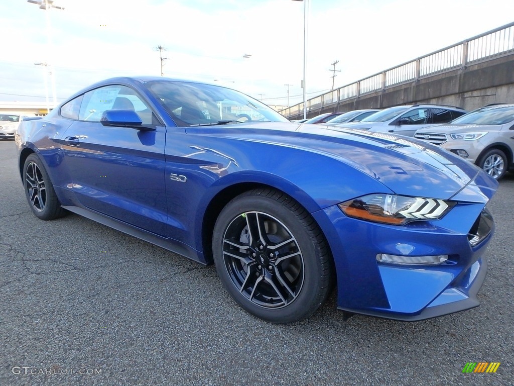 2018 Mustang GT Fastback - Lightning Blue / Ebony photo #9