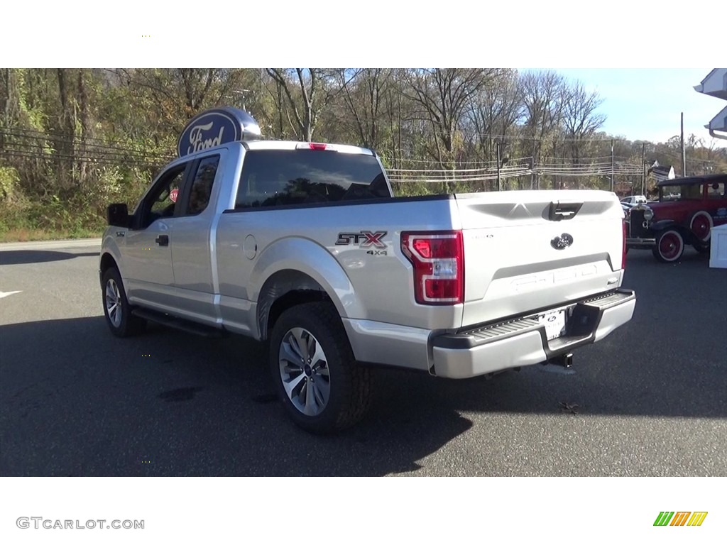 2018 F150 STX SuperCab 4x4 - Ingot Silver / Black photo #5