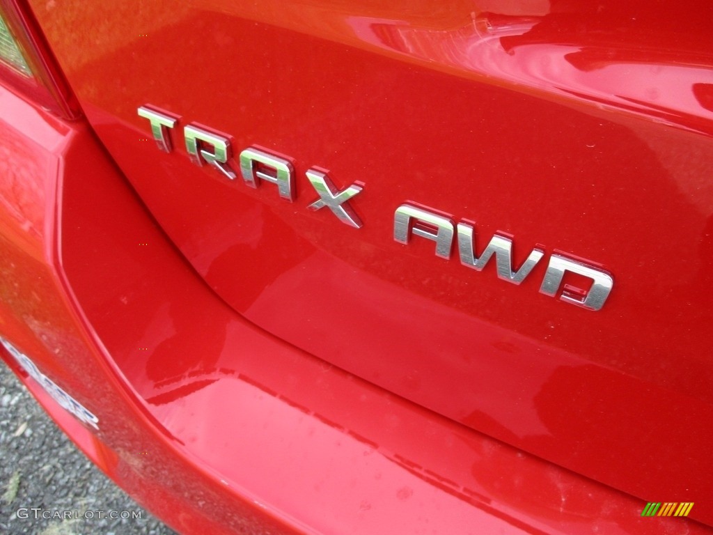2018 Trax LT AWD - Red Hot / Jet Black/Light Ash Gray photo #7