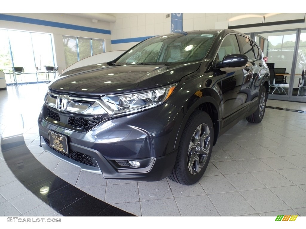 2018 CR-V EX-L AWD - Gunmetal Metallic / Gray photo #1