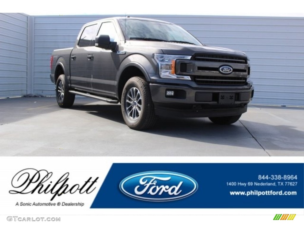 2018 F150 XLT SuperCrew 4x4 - Magnetic / Black photo #1