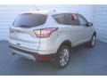 2017 White Gold Ford Escape Titanium  photo #7