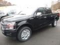 2018 Shadow Black Ford F150 Platinum SuperCrew 4x4  photo #2