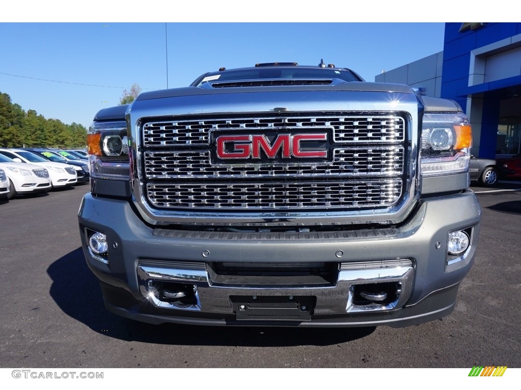 2018 Sierra 2500HD Denali Crew Cab 4x4 - Mineral Metallic / Cocoa/­Dark Sand photo #2