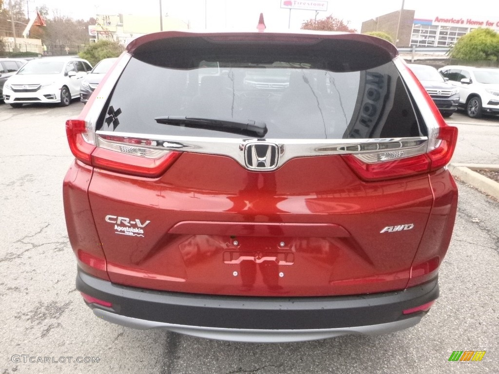 2017 CR-V EX AWD - Molten Lava Pearl / Ivory photo #3