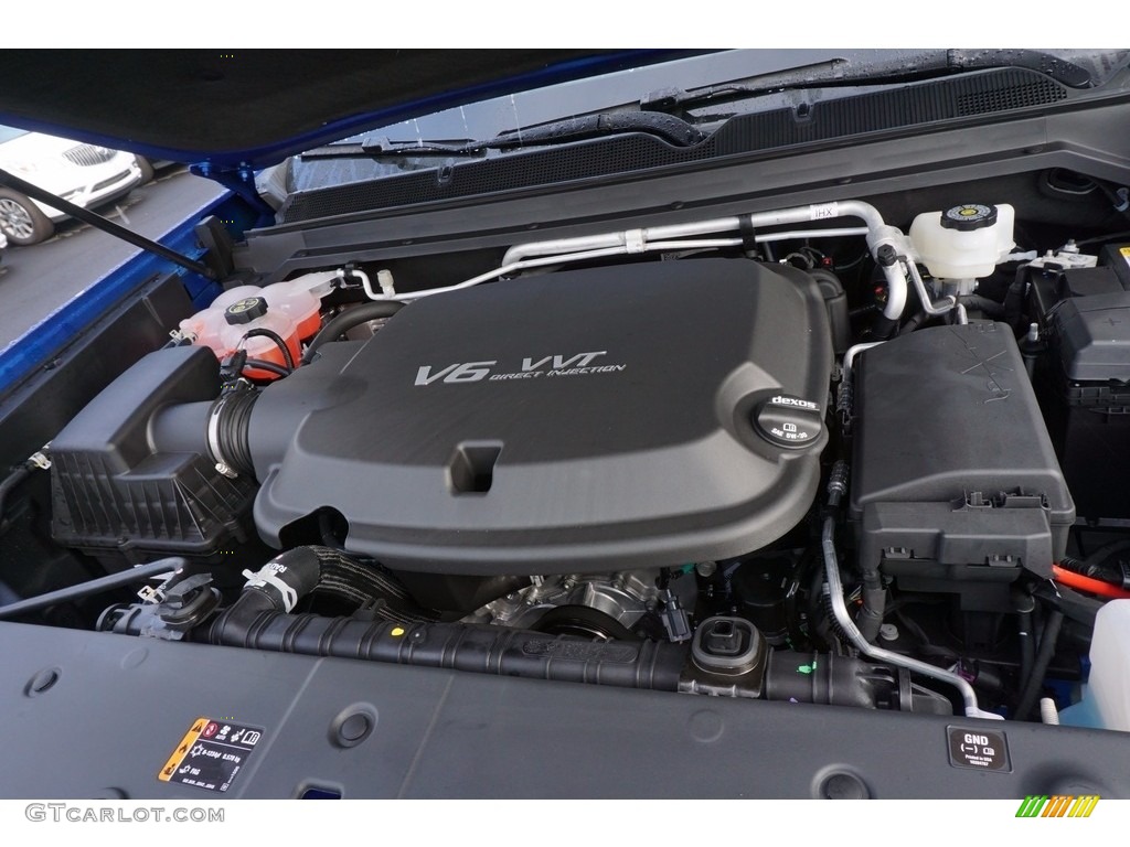 2018 Canyon SLE Crew Cab - Marine Blue Metallic / Jet Black photo #12