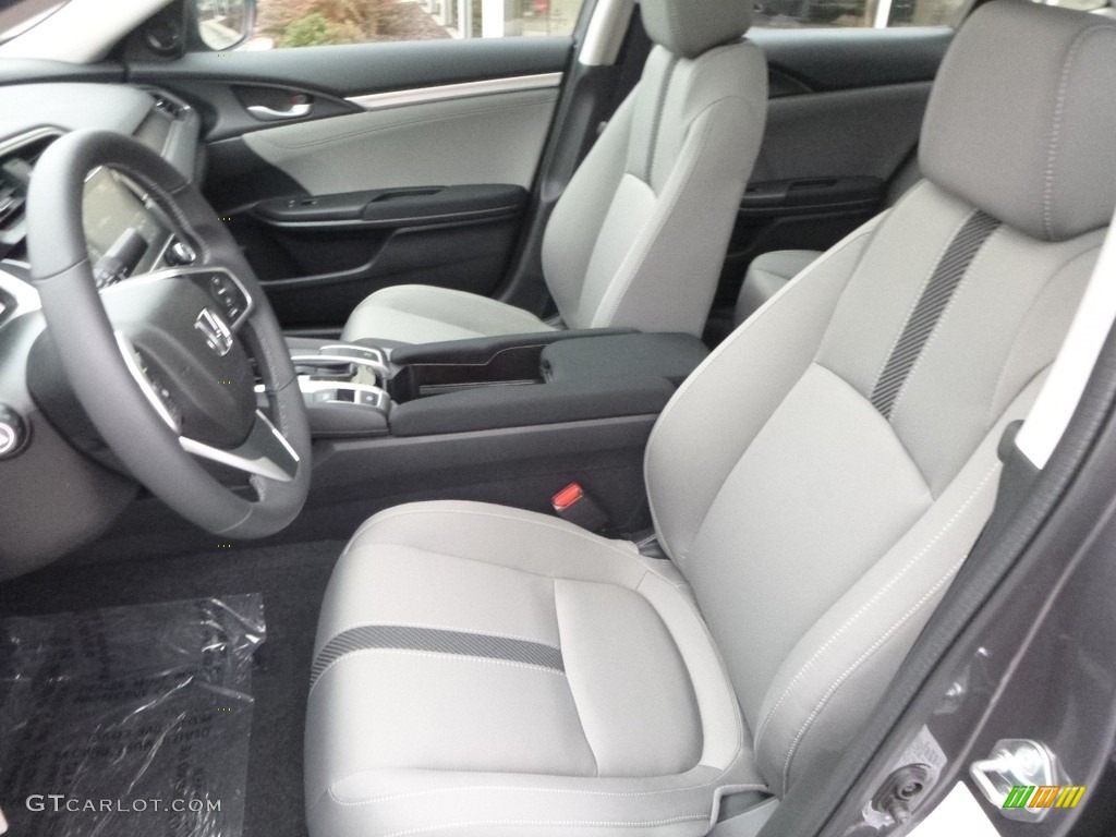 Gray Interior 2018 Honda Civic EX-T Sedan Photo #123865339