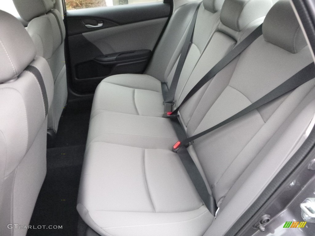 2018 Honda Civic EX-T Sedan Rear Seat Photo #123865363