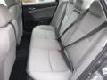 2018 Honda Civic Gray Interior Rear Seat Photo