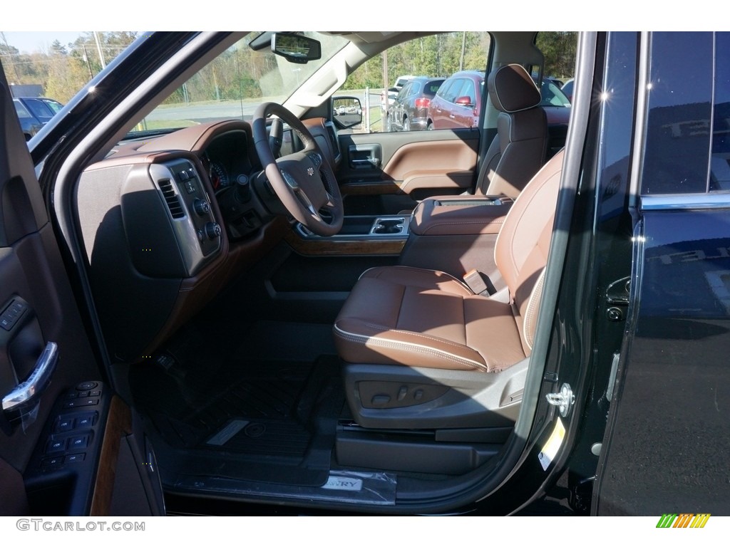 2018 Silverado 1500 High Country Crew Cab 4x4 - Black / High Country Saddle photo #10