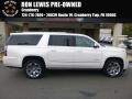 White Diamond Tricoat 2015 GMC Yukon XL Denali 4WD