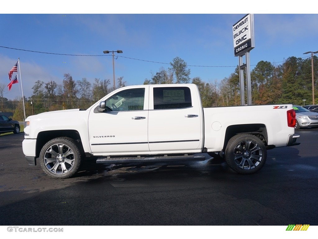 2018 Silverado 1500 LTZ Crew Cab 4x4 - Summit White / Jet Black photo #3