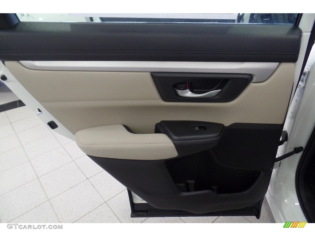 2018 CR-V LX AWD - White Diamond Pearl / Ivory photo #6