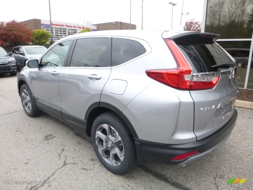 2018 CR-V EX-L AWD - Lunar Silver Metallic / Black photo #2