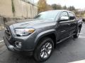2017 Magnetic Gray Metallic Toyota Tacoma Limited Double Cab 4x4  photo #4