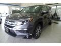 2017 Modern Steel Metallic Honda Pilot EX AWD  photo #1