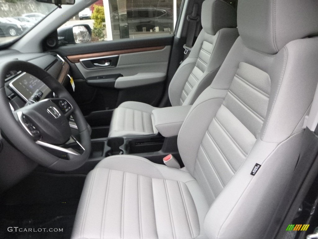 Gray Interior 2018 Honda CR-V EX AWD Photo #123868174