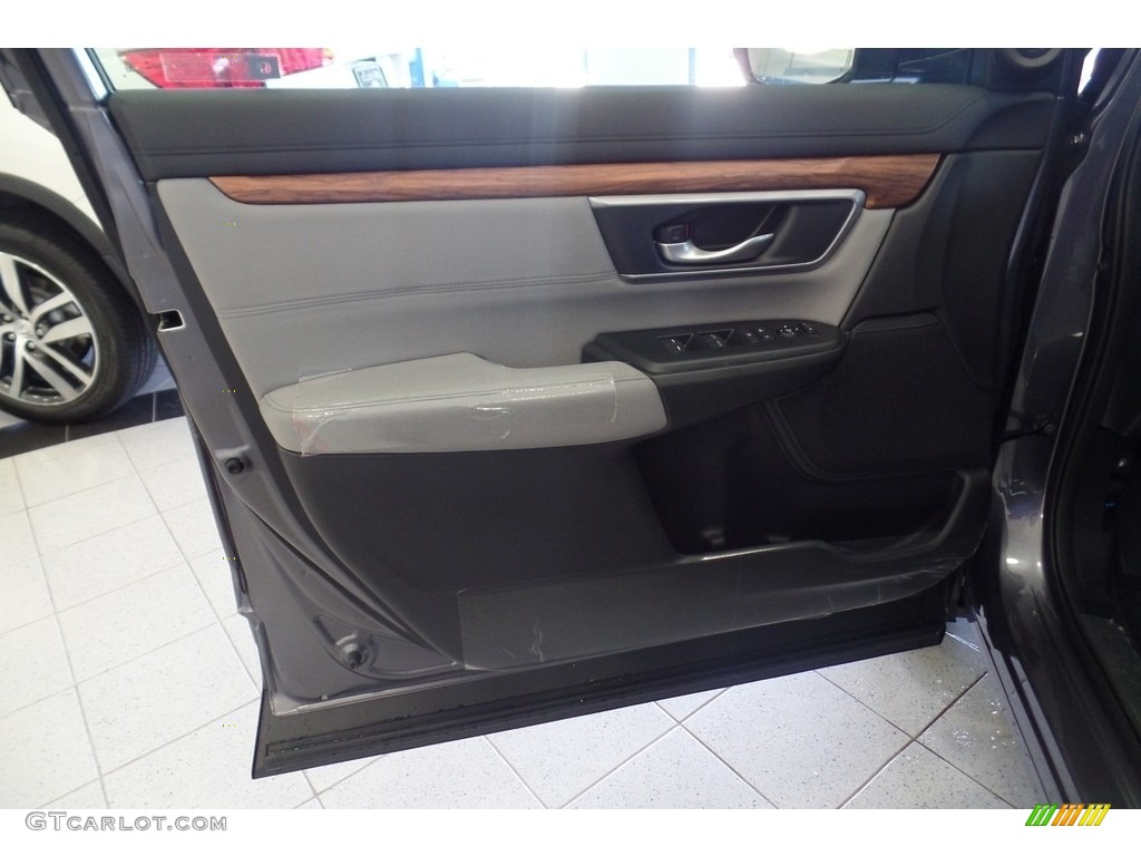 2017 CR-V EX - Modern Steel Metallic / Gray photo #3