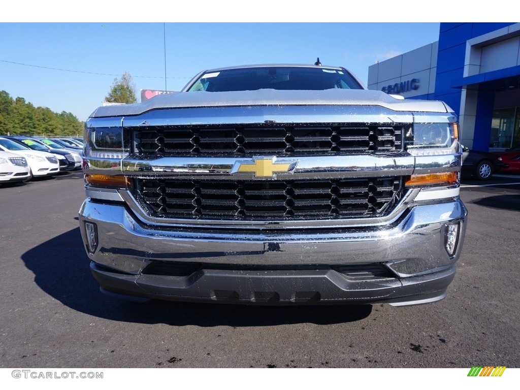 2018 Silverado 1500 LT Crew Cab - Silver Ice Metallic / Jet Black photo #2