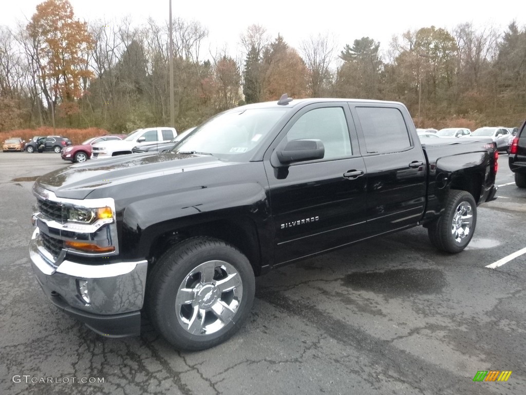 2018 Silverado 1500 LT Crew Cab 4x4 - Black / Jet Black photo #1