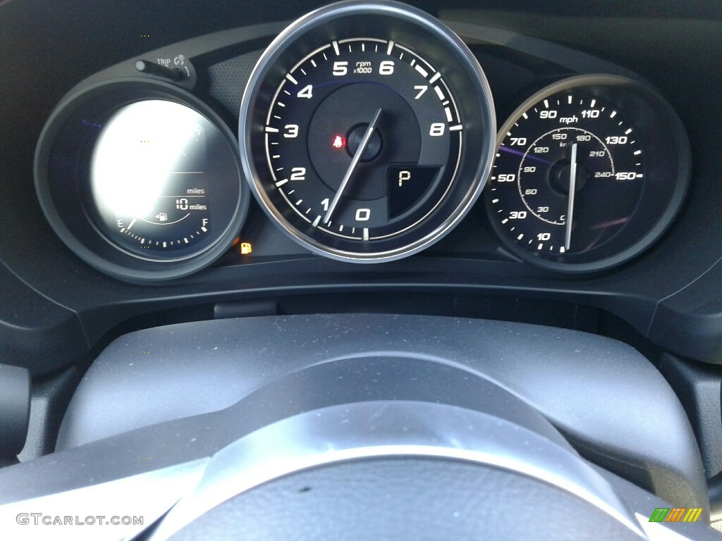2018 Fiat 124 Spider Classica Roadster Gauges Photo #123868771