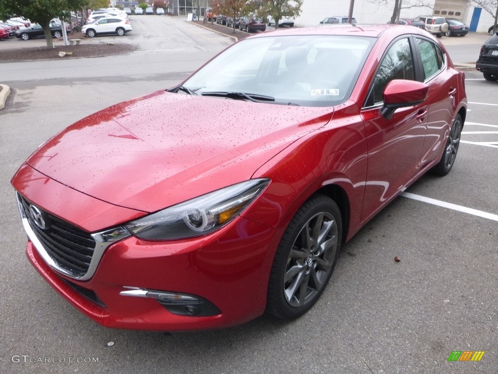 Soul Red Metallic 2018 Mazda MAZDA3 Grand Touring 5 Door Exterior Photo #123869263