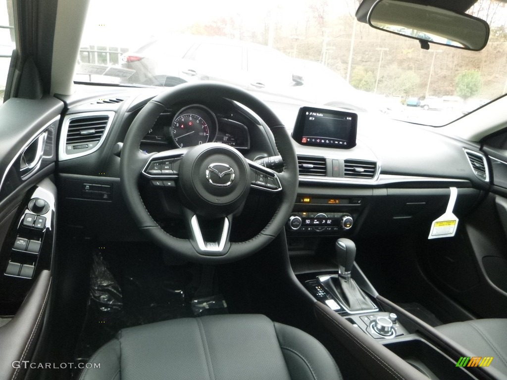 Black Interior 2018 Mazda MAZDA3 Grand Touring 5 Door Photo #123869362