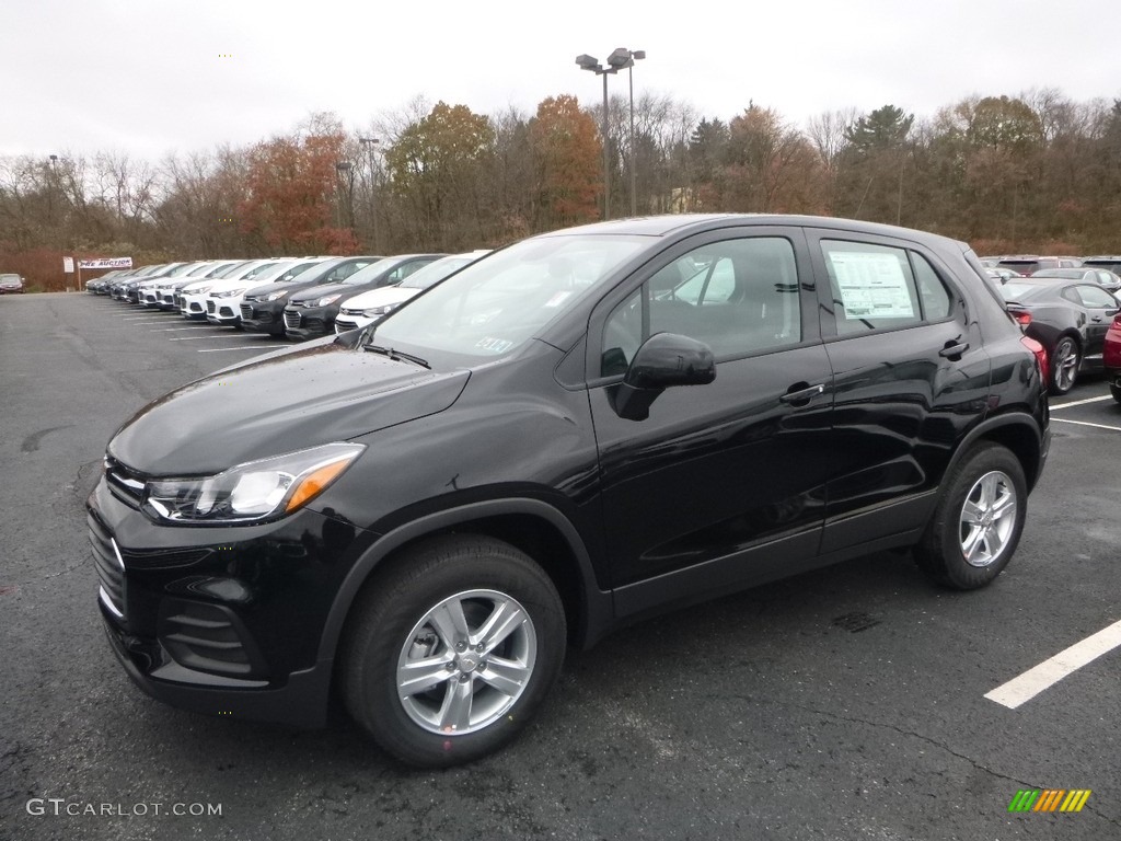 Mosaic Black Metallic 2018 Chevrolet Trax LS AWD Exterior Photo #123869518